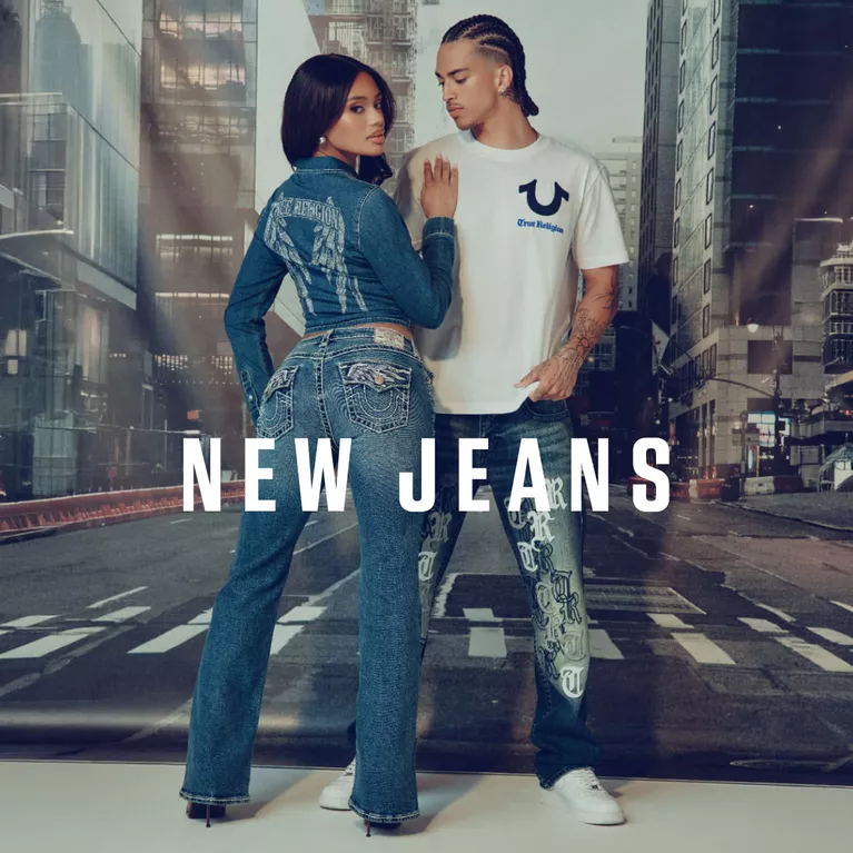 New stitch denim for fall. Shop the collection for Men and Women.