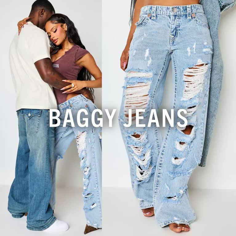 Shop our new baggy collection for men and women.