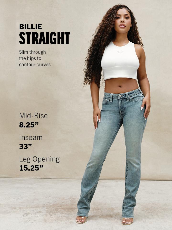 Straight jeans